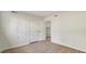 Bedroom with wood-look floors and double closets at 550 Pine Ridge Pl, Raleigh, NC 27609