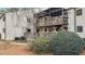 Building exterior showing multiple units and stairs at 550 Pine Ridge Pl, Raleigh, NC 27609