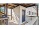 Private entrance with wooden deck and railing at 550 Pine Ridge Pl, Raleigh, NC 27609