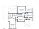 Basement floor plan featuring a recreation room, walk-in storage, a game room, and two bedrooms at 5820 Shawood Dr, Raleigh, NC 27609