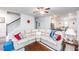 Relaxing living room with sectional sofa and large windows at 98 Panmure, Rocky Mount, NC 27804