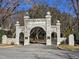 Entrance to Oakwood Cemetery in Raleigh, NC at 1014 E Jones St, Raleigh, NC 27601