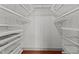 Spacious closet with ample shelving and hanging space at 1300 St Marys St # 404, Raleigh, NC 27605