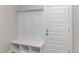 Charming entryway with built-in bench and storage at 16 Sourgum Ct Ct, Zebulon, NC 27597
