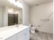 Bathroom with vanity, toilet, and shower at 2325 Gathering Square Ct Ct # 2325, Fuquay Varina, NC 27526