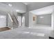 Open living room and dining area with neutral color scheme at 2901 Alder Ridge Ln, Raleigh, NC 27603