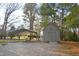 Storage shed and carport in the backyard at 315 Lakeshore Dr, Hillsborough, NC 27278