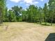 Expansive backyard with lush greenery, perfect for outdoor enjoyment and privacy at 320 Pilot Ridge Rd, Zebulon, NC 27597