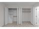 These large closets have shelving space for all your storage needs at 4541 Hershey Ct, Raleigh, NC 27613