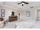 Bedroom with dresser and large artwork at 53 Priming Way, Angier, NC 27501