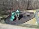 Community playground with swings, slides, and climbing structures at 5409 Crescentview Pkwy, Raleigh, NC 27606