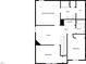 Two-story floor plan with 3 bedrooms and 2 baths at 83 Valleyfield Dr, Clayton, NC 27527