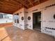 Partially covered patio featuring ample natural light at 110 Tennyson Dr, Garner, NC 27529