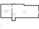 Third floor plan showcasing large flex space and walk-in attic at 1800 Deer Fern Dr, Raleigh, NC 27606