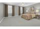 Spacious bedroom with carpeted floors and ceiling fan at 2008 Joelene Dr, Rocky Mount, NC 27803