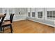 Breakfast room with hardwood floors and lots of natural light at 2008 Joelene Dr, Rocky Mount, NC 27803
