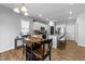 Cozy dining area adjacent to the kitchen at 317 S Kramer Path, Clayton, NC 27527