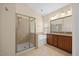Bathroom with double vanity, shower and tub at 8352 Primanti Blvd, Raleigh, NC 27612