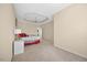 Main bedroom with carpet, ceiling fan and ensuite at 8352 Primanti Blvd, Raleigh, NC 27612