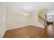 Spacious dining room featuring hardwood floors at 8352 Primanti Blvd, Raleigh, NC 27612