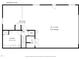 Basement floor plan includes laundry, flex area, and a large two-car garage at 8437 Charlie Stovall Rd, Oxford, NC 27565