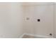 Small laundry room with shelving and hookups at 9104 Colony Village Ln, Raleigh, NC 27617
