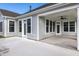 Covered patio area featuring a ceiling fan and ample space for outdoor activities at 134 Oban Dr, Homesite 133, Sanford, NC 27330