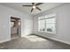 Cozy bedroom featuring neutral paint, plush carpet, and a bathroom en-suite at 134 Oban Dr, Homesite 133, Sanford, NC 27330