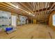 Unfinished attic space with exposed framing and utilities at 1513 Hoke Landing Ln, Raleigh, NC 27603