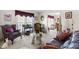 Comfortable living room features a large window and plush seating, creating a cozy atmosphere at 1741 W Blackman Rd, Dunn, NC 28334