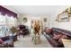 Inviting living room with elegant decor, comfortable seating, and plenty of natural light at 1741 W Blackman Rd, Dunn, NC 28334