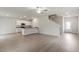Open concept kitchen with granite counters and stainless steel appliances at 207 Shelfit Trl, Oxford, NC 27565