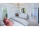 Bright main bedroom with ensuite bathroom and walk-in closet at 2916 Huxley Way, Apex, NC 27502