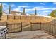 Wooden deck overlooks a fenced backyard with a grill at 309 Coalyard Dr, Garner, NC 27529