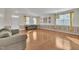 Spacious living room with hardwood floors and neutral walls at 309 Coalyard Dr, Garner, NC 27529