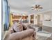 Spacious living room with fireplace and hardwood floors at 309 Coalyard Dr, Garner, NC 27529