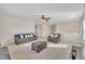 Spacious living room with carpeted floors and neutral color palette at 309 Coalyard Dr, Garner, NC 27529