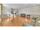 Spacious living room with hardwood floors and neutral walls at 309 Coalyard Dr, Garner, NC 27529