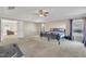 Main bedroom with access to additional living space at 309 Coalyard Dr, Garner, NC 27529