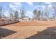 Large backyard with fenced perimeter and plenty of space at 370 Hickory Run Ln, Franklinton, NC 27525