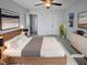 Bright bedroom with double doors leading to a spacious closet at 4532 Hidden Hollow Ln, Knightdale, NC 27545