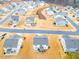 Aerial view of homes and surrounding landscape at 53 Albereto Dr, Clayton, NC 27527