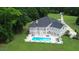 Luxury home with pool and private dock on waterfront property at 5891 Baker Ln, Rocky Mount, NC 27803