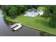 Beautiful home with private dock on serene lakefront lot at 5891 Baker Ln, Rocky Mount, NC 27803