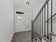 A nice entry way with hardwood floors and natural light at 608 Marshskip Way, Rolesville, NC 27587