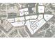 Map highlighting community features such as pond, shopping, and various lot sizes at 612 Marshskip Way, Rolesville, NC 27587