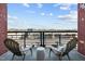 Outdoor balcony area featuring comfortable patio furniture, perfect for entertaining or relaxing at 618 N Boylan Ave # 826, Raleigh, NC 27603