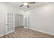 Home office with French doors and hardwood floors at 82 Gin Branch Rd, Wendell, NC 27591