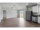 Bright kitchen with stainless steel appliances and granite countertops at 820 Rhino Bnd, Oxford, NC 27565