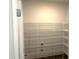 View of pantry with installed metal shelving for optimal storage at 9164 Dupree Meadow Dr # 14, Angier, NC 27501